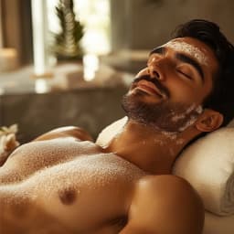 Full Body Scrub Salon Men