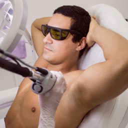 Rica Full Arm and Underarm Waxing Spa Men