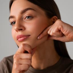 Chin and Cheek Threading