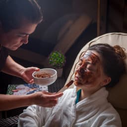 Chocolate Face Waxing