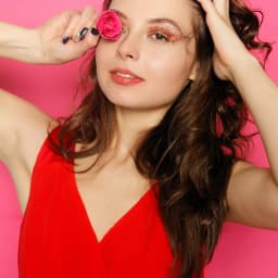 Petal Pink Blush Makeup