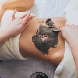 Mud and Clay Stomach Chest Back Wrap