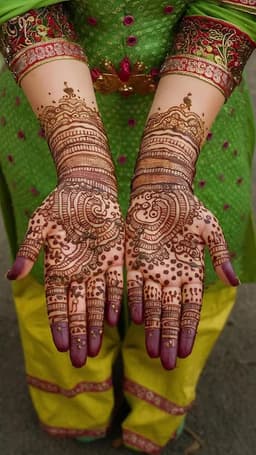 Traditional Mehendi