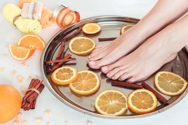 Fruit Foot Polishing