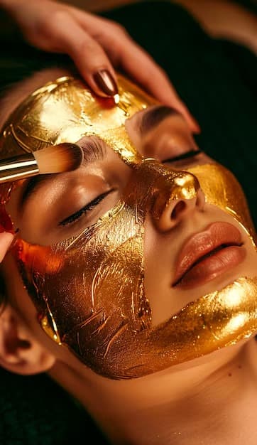 Gold Face Polishing