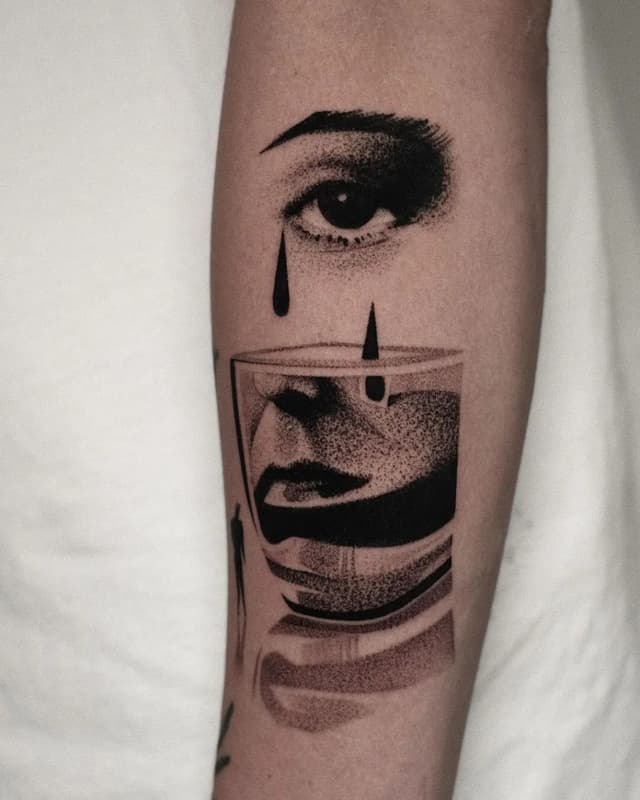 Surrealism tattoos blending reality and fantasy with dream-like designs